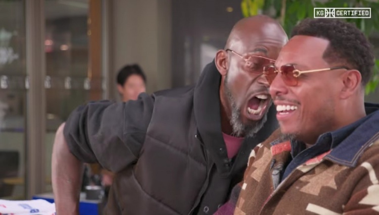 乐鱼体育-KG：曾经全明星氛围很紧张 拍照时露出假笑 拍完我就朝着邓肯大喊